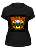 Заказать женскую футболку в Москве. Футболка классическая Megadeth от THE_NISE  - готовые дизайны и нанесение принтов.