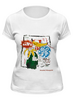 Заказать женскую футболку в Москве. Футболка классическая Warhol - Basquiat от Михаил Авилкин - готовые дизайны и нанесение принтов.