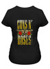 Заказать женскую футболку в Москве. Футболка классическая Guns n' roses от Leichenwagen - готовые дизайны и нанесение принтов.