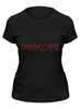Заказать женскую футболку в Москве. Футболка классическая Cannibal Corpse Logo от metalbrand@yandex.ru - готовые дизайны и нанесение принтов.