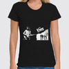 Заказать женскую футболку в Москве. Футболка классическая The Kinks от Fedor - готовые дизайны и нанесение принтов.