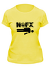 Заказать женскую футболку в Москве. Футболка классическая Панк-группа NOFX от Pomidor - готовые дизайны и нанесение принтов.