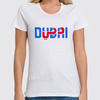 Заказать женскую футболку в Москве. Футболка классическая ☪ DUBAI ✈ от balden - готовые дизайны и нанесение принтов.