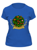 Заказать женскую футболку в Москве. Футболка классическая Брусника от rokudo93@mail.ru - готовые дизайны и нанесение принтов.