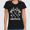 Заказать женскую футболку в Москве. Футболка классическая BABYMETAL от geekbox - готовые дизайны и нанесение принтов.