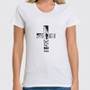 Заказать женскую футболку в Москве. Футболка классическая Крест от oxygenelly - готовые дизайны и нанесение принтов.