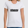 Заказать женскую футболку в Москве. Футболка классическая Stussy от DESIGNER   - готовые дизайны и нанесение принтов.
