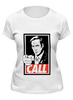 Заказать женскую футболку в Москве. Футболка классическая Call Saul от skynatural - готовые дизайны и нанесение принтов.