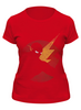 Заказать женскую футболку в Москве. Футболка классическая flash от goshan_productions - готовые дизайны и нанесение принтов.