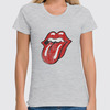 Заказать женскую футболку в Москве. Футболка классическая Rolling Stones от geekbox - готовые дизайны и нанесение принтов.