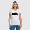 Заказать женскую футболку в Москве. Футболка классическая Runner от oneredfoxstore@gmail.com - готовые дизайны и нанесение принтов.