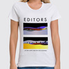Заказать женскую футболку в Москве. Футболка классическая Editors от geekbox - готовые дизайны и нанесение принтов.