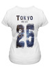 Заказать женскую футболку в Москве. Футболка классическая Tokyo 25 space 2 от nikskiru - готовые дизайны и нанесение принтов.