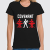 Заказать женскую футболку в Москве. Футболка классическая Covenant от OEX design - готовые дизайны и нанесение принтов.
