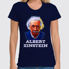 Заказать женскую футболку в Москве. Футболка классическая ★Albert Einstein★ от balden - готовые дизайны и нанесение принтов.