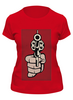 Заказать женскую футболку в Москве. Футболка классическая Револьвер от Виктор Гришин - готовые дизайны и нанесение принтов.