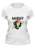 Заказать женскую футболку в Москве. Футболка классическая MARLEY от gent777 - готовые дизайны и нанесение принтов.