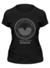 Заказать женскую футболку в Москве. Футболка классическая Чёрный Вигвам. Твин Пикс от geekbox - готовые дизайны и нанесение принтов.