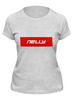 Заказать женскую футболку в Москве. Футболка классическая Nelly от THE_NISE  - готовые дизайны и нанесение принтов.