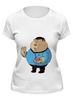 Заказать женскую футболку в Москве. Футболка классическая Fat Spock от priceless - готовые дизайны и нанесение принтов.