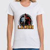 Заказать женскую футболку в Москве. Футболка классическая L A Noire от THE_NISE  - готовые дизайны и нанесение принтов.