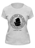 Заказать женскую футболку в Москве. Футболка классическая Шерлок Холмс от printik - готовые дизайны и нанесение принтов.