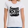Заказать женскую футболку в Москве. Футболка классическая Sonic Youth от geekbox - готовые дизайны и нанесение принтов.