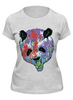 Заказать женскую футболку в Москве. Футболка классическая Медведь от acidhouses - готовые дизайны и нанесение принтов.