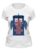 Заказать женскую футболку в Москве. Футболка классическая The Angels Have The Phone Box от skaro - готовые дизайны и нанесение принтов.