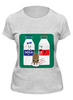 Заказать женскую футболку в Москве. Футболка классическая Шоколадное молочко от CoolDesign - готовые дизайны и нанесение принтов.