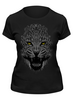 Заказать женскую футболку в Москве. Футболка классическая Чёрная пантера от printik - готовые дизайны и нанесение принтов.