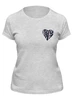 Заказать женскую футболку в Москве. Футболка классическая Зебра от n_mjagina@mail.ru - готовые дизайны и нанесение принтов.