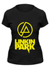 Заказать женскую футболку в Москве. Футболка классическая Linkin Park  от ROK - готовые дизайны и нанесение принтов.