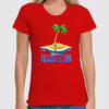 Заказать женскую футболку в Москве. Футболка классическая Hawaii   от T-shirt print  - готовые дизайны и нанесение принтов.