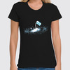 Заказать женскую футболку в Москве. Футболка классическая Молочная галактика от printik - готовые дизайны и нанесение принтов.