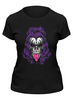 Заказать женскую футболку в Москве. Футболка классическая ✪ Gene Simmons Skull ✪ от balden - готовые дизайны и нанесение принтов.