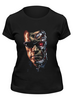 Заказать женскую футболку в Москве. Футболка классическая Terminator Genisys от KinoArt - готовые дизайны и нанесение принтов.