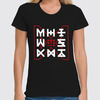Заказать женскую футболку в Москве. Футболка классическая Monsta X от geekbox - готовые дизайны и нанесение принтов.