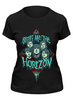 Заказать женскую футболку в Москве. Футболка классическая Bring me the horizon от Мария Борисенкова - готовые дизайны и нанесение принтов.