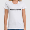 Заказать женскую футболку в Москве. Футболка классическая MaxiCom от Мс Км - готовые дизайны и нанесение принтов.