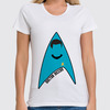 Заказать женскую футболку в Москве. Футболка классическая Звёздный путь (Star Trek) от fanart - готовые дизайны и нанесение принтов.