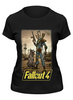 Заказать женскую футболку в Москве. Футболка классическая Fallout 4 от Curipopik - готовые дизайны и нанесение принтов.