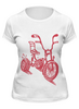 Заказать женскую футболку в Москве. Футболка классическая Велосипед от qwere - готовые дизайны и нанесение принтов.
