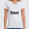 Заказать женскую футболку в Москве. Футболка классическая Slipknot от YellowCloverShop - готовые дизайны и нанесение принтов.