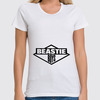 Заказать женскую футболку в Москве. Футболка классическая Beastie Boys от Fedor - готовые дизайны и нанесение принтов.