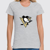 Заказать женскую футболку в Москве. Футболка классическая Pittsburgh Penguins от BURNSHIRTS - готовые дизайны и нанесение принтов.