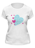 Заказать женскую футболку в Москве. Футболка классическая "LOVE" от Abstractiya - готовые дизайны и нанесение принтов.