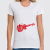 Заказать женскую футболку в Москве. Футболка классическая The Monkees от Fedor - готовые дизайны и нанесение принтов.
