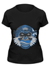 Заказать женскую футболку в Москве. Футболка классическая обезьяна от annafred - готовые дизайны и нанесение принтов.