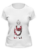 Заказать женскую футболку в Москве. Футболка классическая Harley Quinn от persival - готовые дизайны и нанесение принтов.